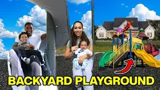 TRANSFORMING Our BACKYARD Into a BIG PLAYGROUND!!