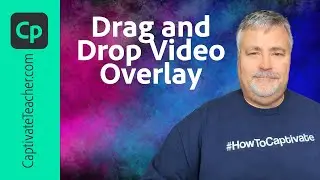 Drag and Drop as an Adobe Captivate Classic Interactive Video Overlay