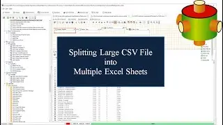 Splitting Large CSV File into Multiple Excel Sheets | Advanced ETL Processor Tutorial 🎥