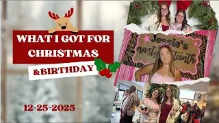 What I got for Christmas & my birthday 2025
