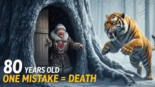 80-Year-Old Widow Escapes Inside A Tree From A Saber-Toothed Tiger | Extreme Yakutia Survival