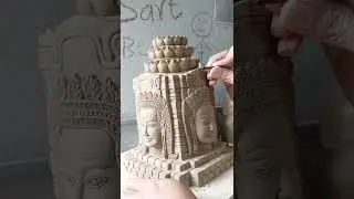 Amazing clay sculpture TaPrum head #Morodokclay #shorts