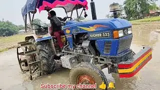Eicher 333 tractor router Jyoti 2025 new video...