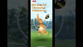 Wild party hat Charizard in Pok&eacute;mon go