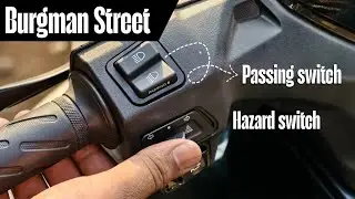 Installing Burgman Street's Passing And Hazard Switches Made Easy?