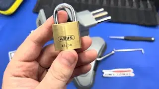 [28] - Abus 85/30 An Abus Lock Worse Than Any Other Lock I Own | Orange Belt lpubelts.com