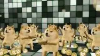 Shiba doge dancing video #dogecoin #shorts