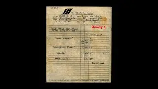 The Sigma Reel - 1. David Bowie - Shilling The Rubes