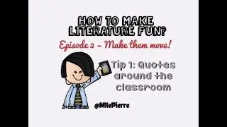 How to make literature fun?