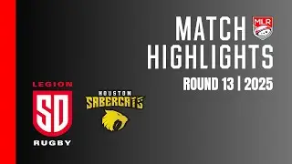Highlights Round 13 | San Diego Legion v Houston SaberCats