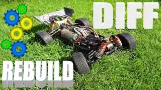 Wltoys 144001 Differential Rebuild. Replacing Stripped Gears Step By Step Guide.