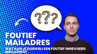 Wat te doen met een foutief mailadres - PB Plus Platform