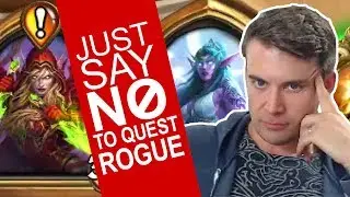 (Hearthstone) Two Battles Against Quest Rogue