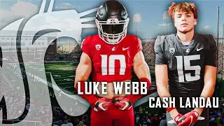 WSU 2025 Commits Edge Luke Webb and TE Cash Landau