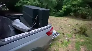 Fiat strada com aro 18 tocando muito com tr&ecirc;s falante de 15p 3k1 7driver