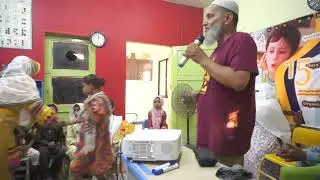 Day 9 Class - Speech Therapy Training Workshop at PAB Sindh Pakistan Association of the blind Sindh