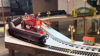 Gauge 1 Ash Rajan Fine Art Model&rsquo;s Allegheny Ches. & Ohio pulls J&M Pennsy Tuscans.