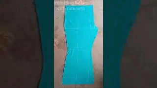 Bell bottom trouser cutting and stitching #viral short#ytshort#stitchingcoursewithnaseem
