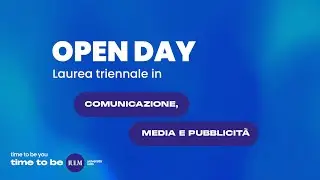 Open Day Triennali - Comunicazione, media e pubblicit&agrave;