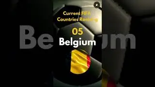 Top 12 Countries - Current FIFA Ranking #Shorts