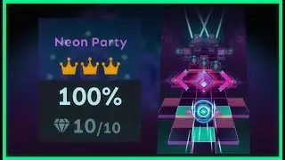 Rolling Sky - Neon Party | Mirror World 🎵