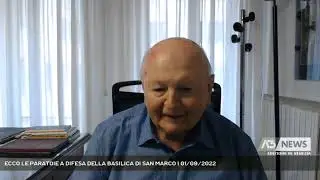 ECCO LE PARATOIE A DIFESA DELLA BASILICA DI SAN MARCO | 01/09/2022