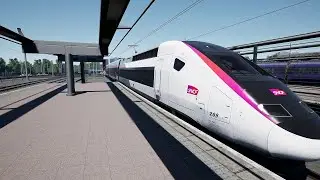 TSW Trains at St Pancras International station in London. SNCF, South Eastern High Speed & HST's