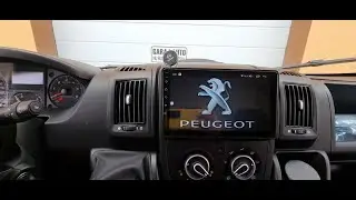 PEUGEOT BOXER 2K22 FIAT CITROEN ANDROID APPLE CARPLAY 4GNET WAZE YOUTUBE NETFLIX CAMERA 180 GRADE