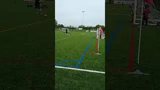 Jacob scores a penalty against Devizes