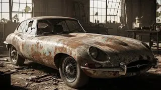 ASMR Car Restoration! Full Restoration Jaguar E Type 1965 | Quiet Motors