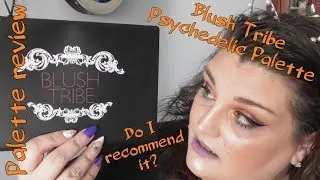Blush tribe palette review and easy bright shadow tutorial