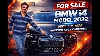 BMW i4 2022 | Fresh Import ⚡ Verified Auction Report | Aggressive First Look & Review