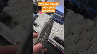 Lube YOUR KEYBOARD. #shorts