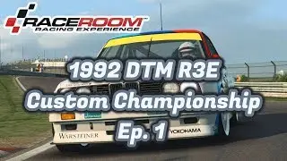 DTM 1992 Raceroom Racing Experience Championship Ep.1