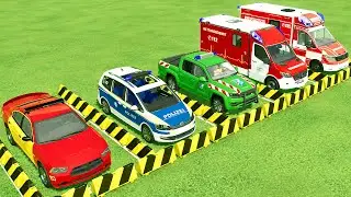 TRANSPORTING DODGE CHALLENGER, VOLKSWAGEN SHARAN & AMAROK, SPRINTER STROBEL, FAHRTEC WITH MAN TRUCKS