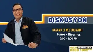 DISKUSYON | MARTES | January 19 | 2:00pm