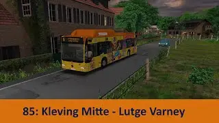 OMSI 2: Städtedreieck21 V2 | Lijn 85 Kleving ➡️ Lutge Varney