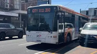 KINETIC North Fitzroy 8296 (Volvo B7RLE | Volgren Malaysia CR228L) On Route 200 To City - Queen St