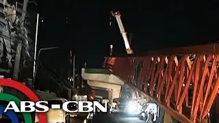 Girder launcher removed from Andrews Ave