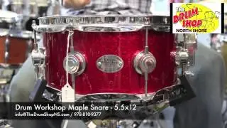 Drum Workshop Maple Snare - 5.5x12 - The Drum Shop North Shore