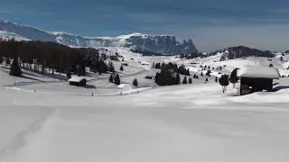 Time Lapse Cross Country Ski Trail HD