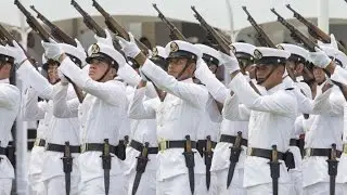 Jura de Bandera de los Cadetes de 1er. Año Generación 2014-2019 de la Heroica Escuela Naval Militar