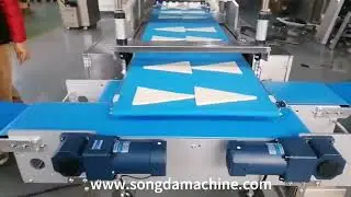 Croissant shaping line, complete set of baking equipment, automatic croissant production line
