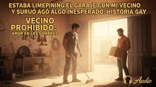 LIMPIABA EL GARAJE CON MI VECINO Y SURGI&Oacute; ALGO INESPERADO: HISTORIA GAY