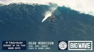 Dean Morrison at Jaws - 2016 TAG Heuer Wipeout of the Year Entry - WSL Big Wave Awards
