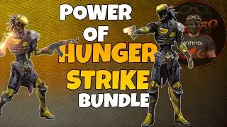 POWER OF HUNGER STRIKE BUNDLE 😱🔥 - Free Fire - HASSO BRAND FF #freefire #hungerstrike #hassobrandff