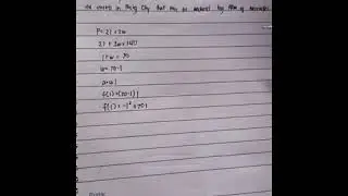 Performance Task:Solving Real Life Pasig Problems using Quadratic Equation