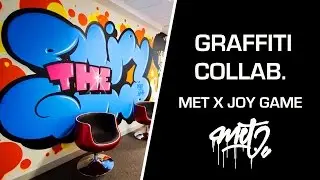 MET X JOY GAME | Graffiti Decoration
