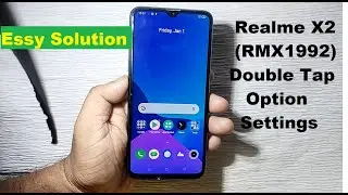 Realme X2 (rmx1992) Double Tap Settings option ! 2023