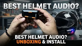 C1 EDYELL motorcycle 🏍️ helmet ⛑️ headset wireless bluetooth headphone 🎧 speaker 🔊 UNBOXING/Install
